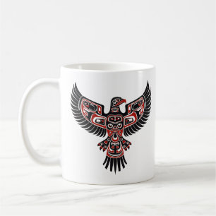 Inhemska Haida-folket i nordvästra Stilla havet Kaffemugg