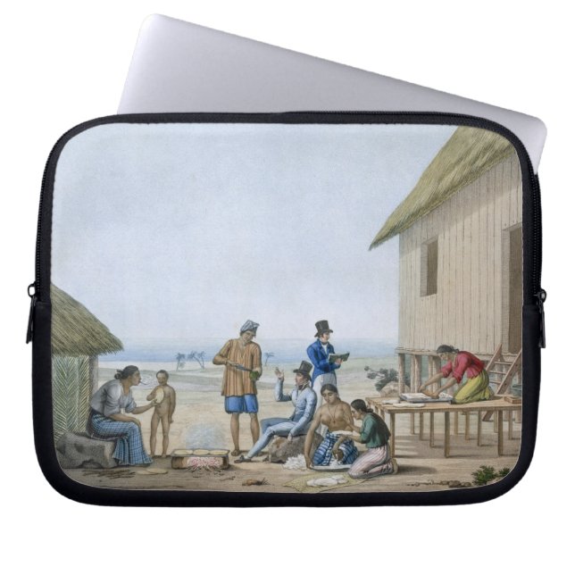Inhemska ockupationar, Agagna, Guam, Philippines, Laptop Sleeve (Framsidan)