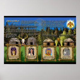 Inhemska Officiellen Merch av Erie Sjö Erie Poster