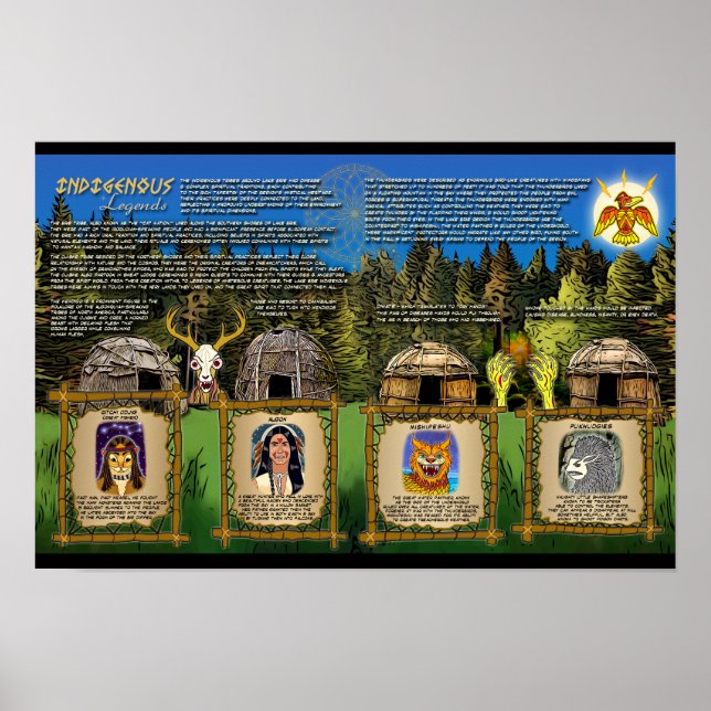 Inhemska Officiellen Merch av Erie Sjö Erie Poster (Framsidan)