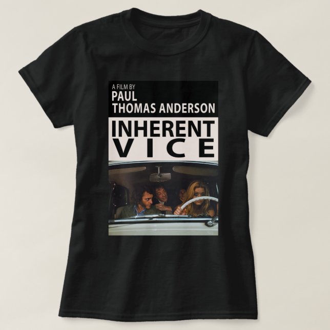 Inherent Vice Alternativ Poster T Shirt (Design framsida)