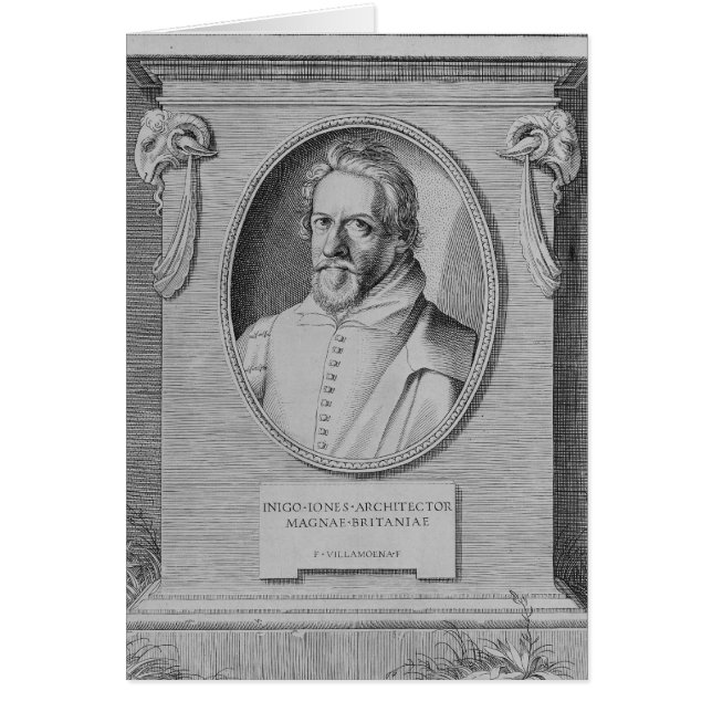 Inigo Jones Hälsningskort (Framsidan)