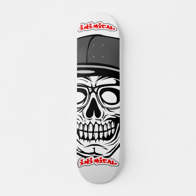 Inimic Big Döskalle skateboard Deck (Framsida)