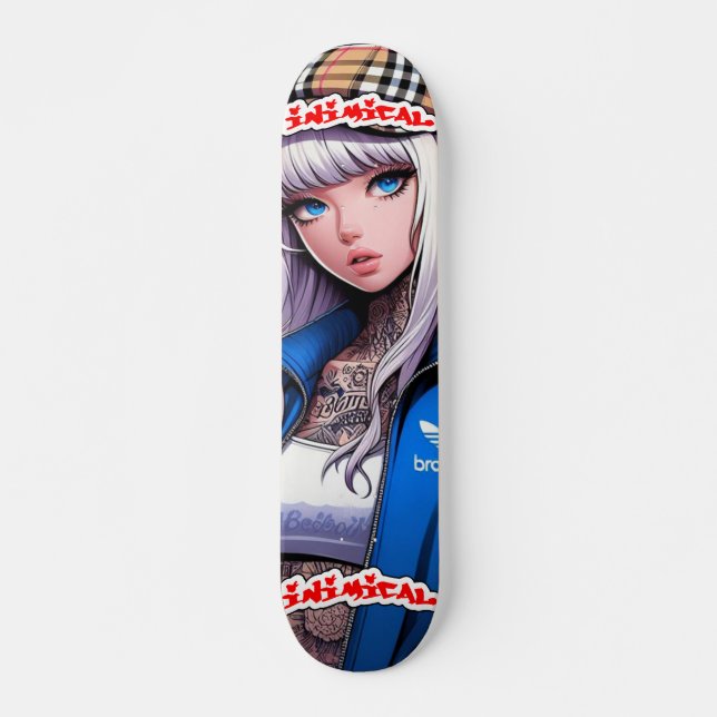 Inimic Britania Mini Skateboard Bräda 18,5 Cm (Framsida)