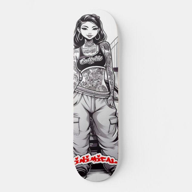 Inimic California Skateboard (Framsida)