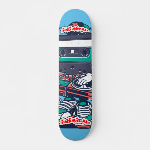 Inimic Cassette DJ Mini Skateboard Bräda 18,5 Cm