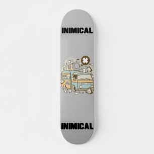 Inimic Coffee Van Mini Skateboard Bräda 18,5 Cm