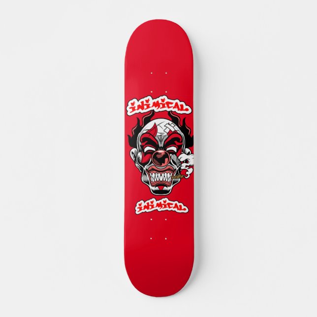 Inimic Evil Clown Skateboard Deck (Framsida)