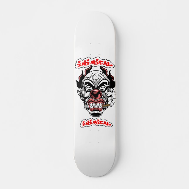 Inimic Evil Clown Skateboard Deck (Framsida)