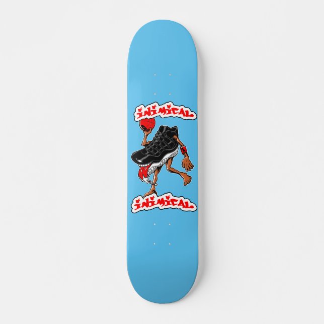 Inimic Fly Kicks Mini Skateboard Bräda 18,5 Cm (Framsida)