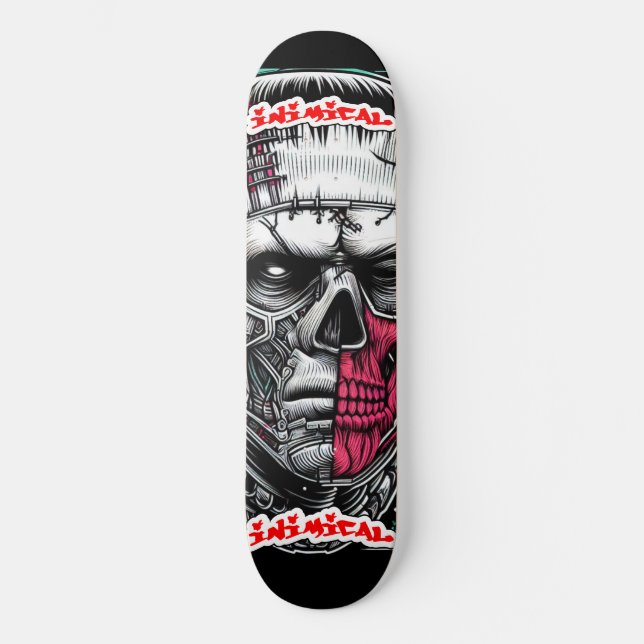 Inimic Franky Boy 1 Mini Skateboard Bräda 18,5 Cm (Framsida)