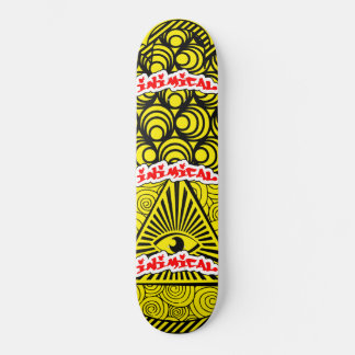 Inimic Hamsa Evil Öga Mini Skateboard Bräda 18,5 Cm
