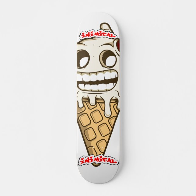 Inimic Ice Cream Boi Mini Skateboard Bräda 18,5 Cm (Framsida)