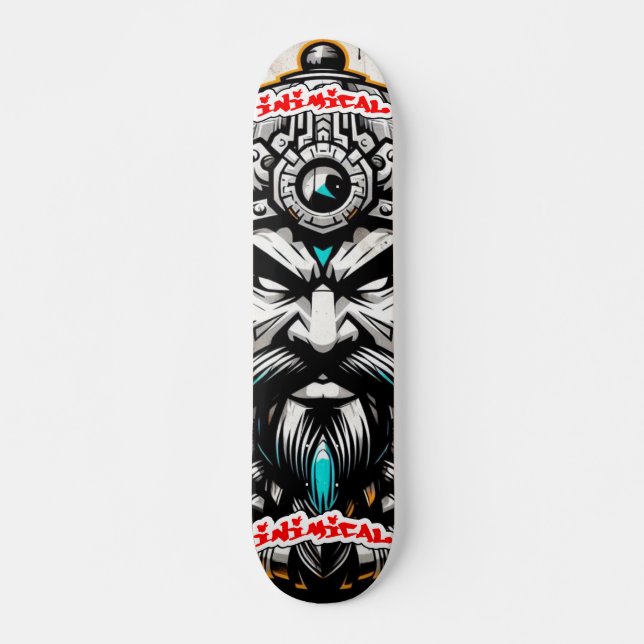 Inimic Khan Mini Skateboard Bräda 18,5 Cm (Framsida)