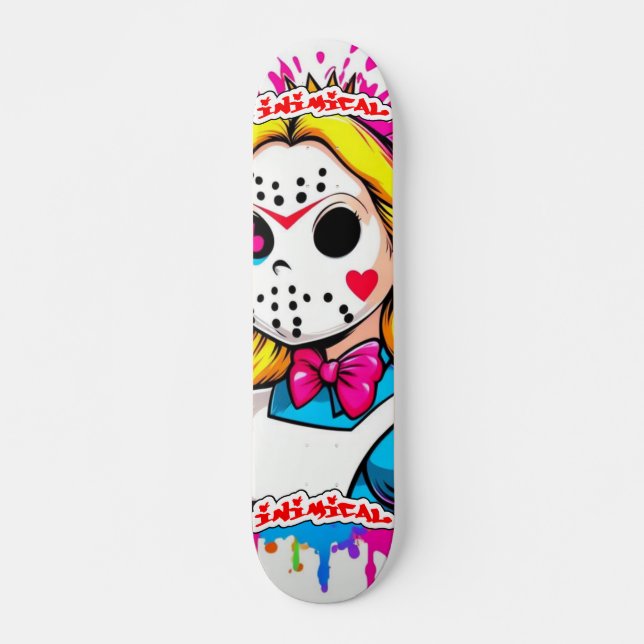 Inimic Killa Alice Mini Skateboard Bräda 18,5 Cm (Framsida)