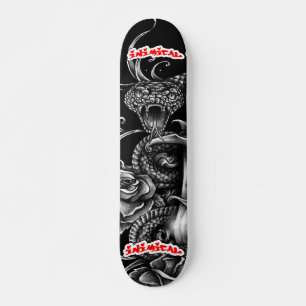 Inimic Killer Kobra Deck Mini Skateboard Bräda 18,5 Cm