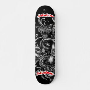 Inimic Killer Kung Deck Mini Skateboard Bräda 18,5 Cm