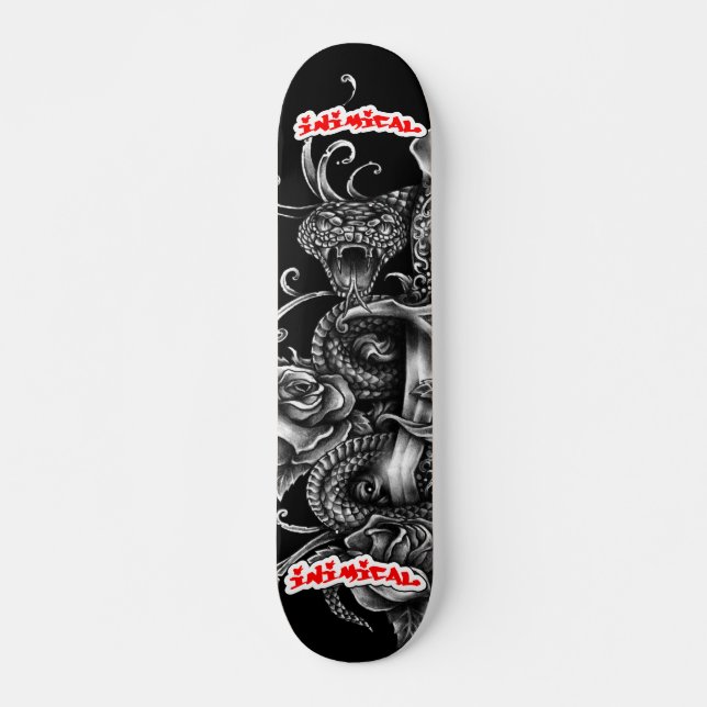 Inimic Killer Kung Deck Mini Skateboard Bräda 18,5 Cm (Framsida)