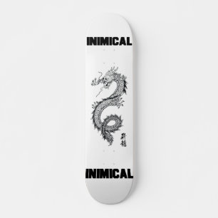 Inimic Kung Dragon Mini Skateboard Bräda 18,5 Cm