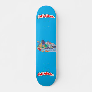 Inimic Las Vegas Deck Mini Skateboard Bräda 18,5 Cm