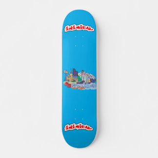 Inimic Las Vegas Deck Mini Skateboard Bräda 18,5 Cm