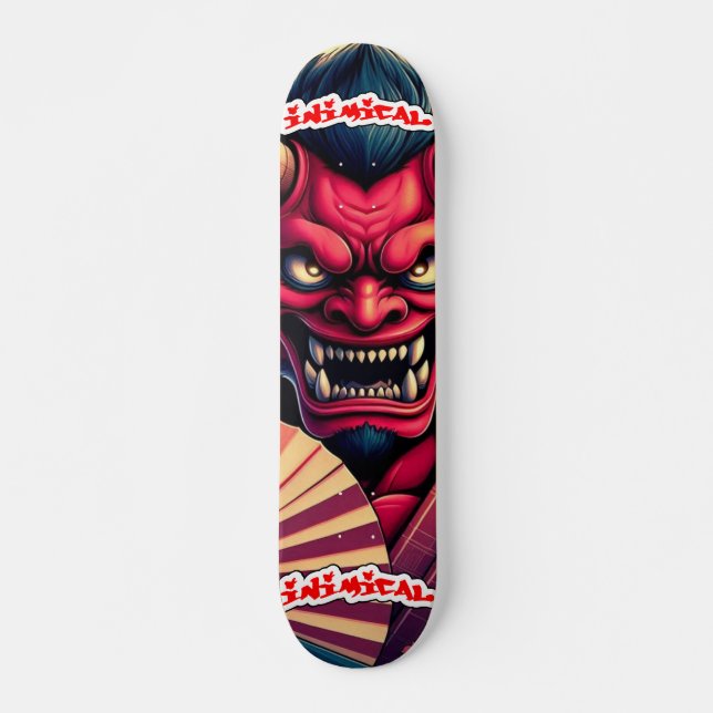 Inimic Namahage Mini Skateboard Bräda 18,5 Cm (Framsida)