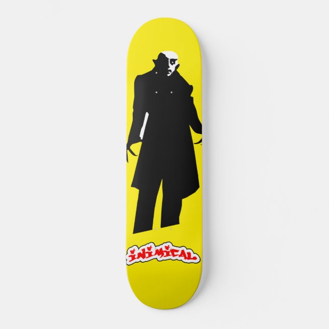 Inimic Nosferatu Mini Skateboard Bräda 18,5 Cm (Framsida)