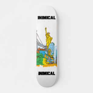 Inimic NYC Mini Skateboard Bräda 18,5 Cm
