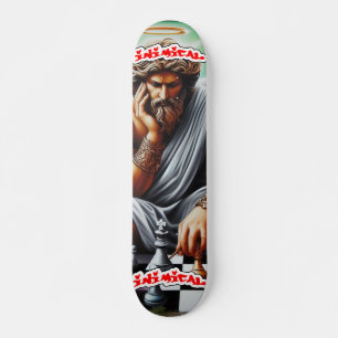 Inimic Permanent Kung Mini Skateboard Bräda 18,5 Cm