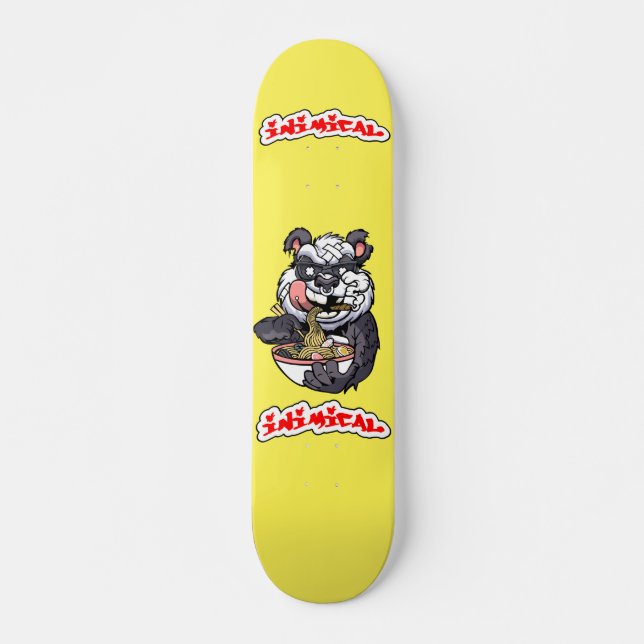 Inimic Ramen Panda Skateboard Deck (Framsida)