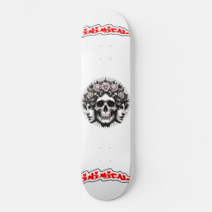 Inimic Ro Skull Mini Skateboard Bräda 18,5 Cm