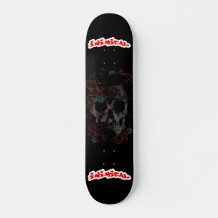 Inimic Ro Skull Mini Skateboard Bräda 18,5 Cm