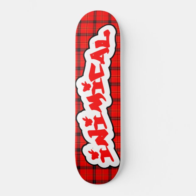 Inimic Scottish Play Mini Skateboard Bräda 18,5 Cm (Framsida)