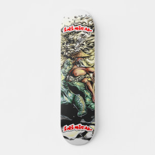 Inimic Wise Old Man Deck Mini Skateboard Bräda 18,5 Cm