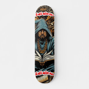 Inimisk litteratur mini skateboard bräda 18,5 cm