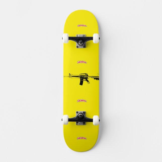 Inimisk M-16 Mini Skateboard Bräda 18,5 Cm (Framsida)