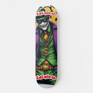 Inimitiska regler mini skateboard bräda 18,5 cm