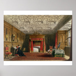 Inin Chamber, Sizergh, Westmoreland, 1849 (w/c o Poster