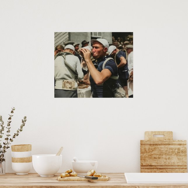 Ininstallationsvinnare i Paris-Nice Alphonse Schep Poster (Kök)