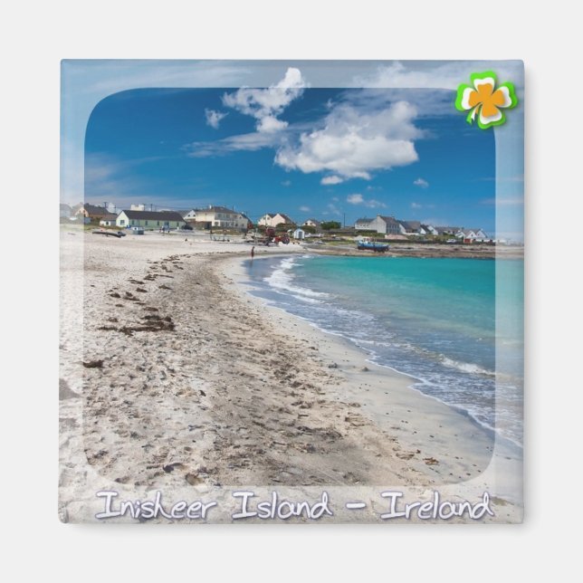 Inisheer Island Magnet (Framsidan)