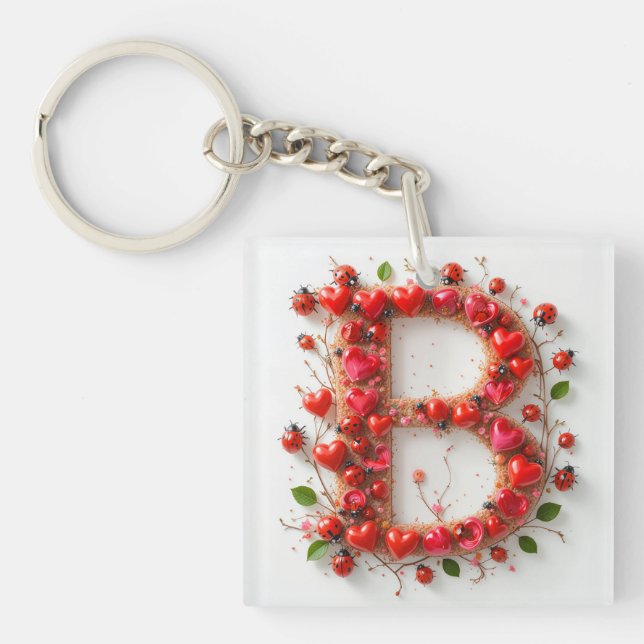 💕 Initial B-design för personliga namnpresenter � (Framsidan)