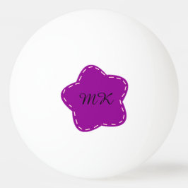 Initial Blomdesign Pingisboll