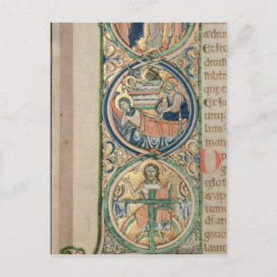 Initial brev`I Vykort