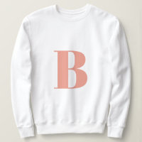 Initial Brev | Monogram Modern Snyggt Peach