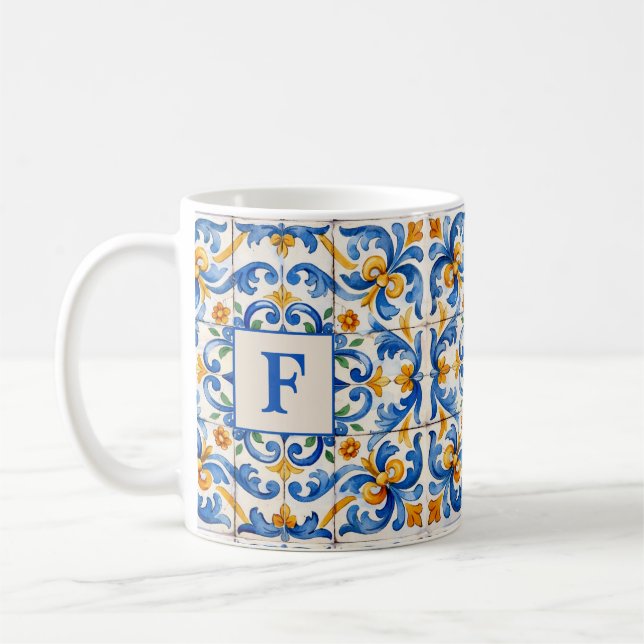 Initial Burst Tile Mugg (Vänster)