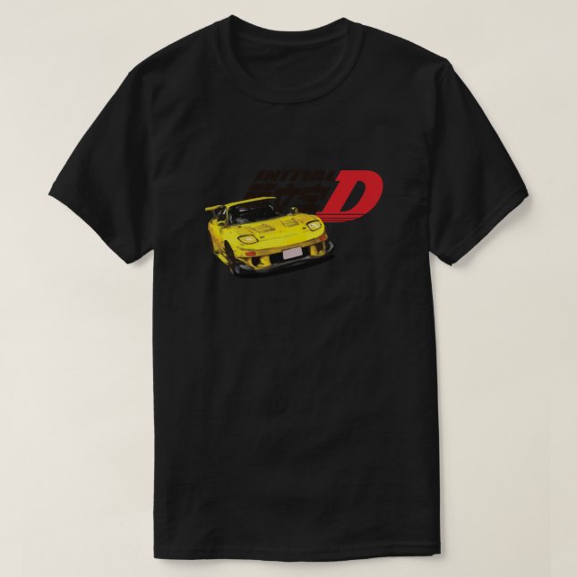 INITIAL-D KEISUKE RX-7 Essential T Shirt (Design framsida)