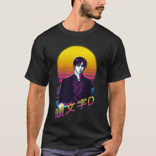Initial D Ryosuke Takahashi Retrowave T Shirt