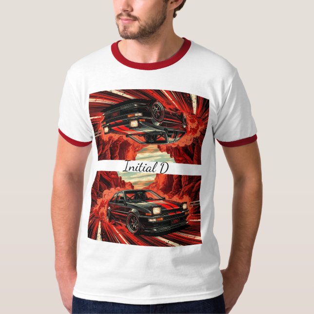 Initial D T Shirt (Framsida)