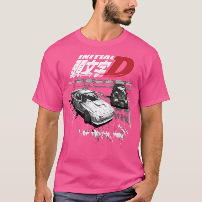 Initial D - Tävla av rattdrift i bergstrakter, Evo T Shirt (Framsida)