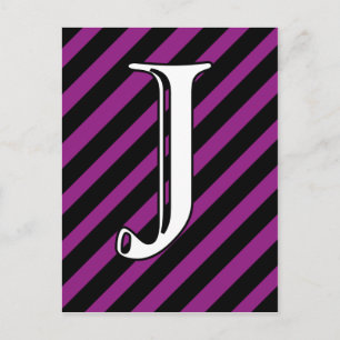 Initial J Vykort